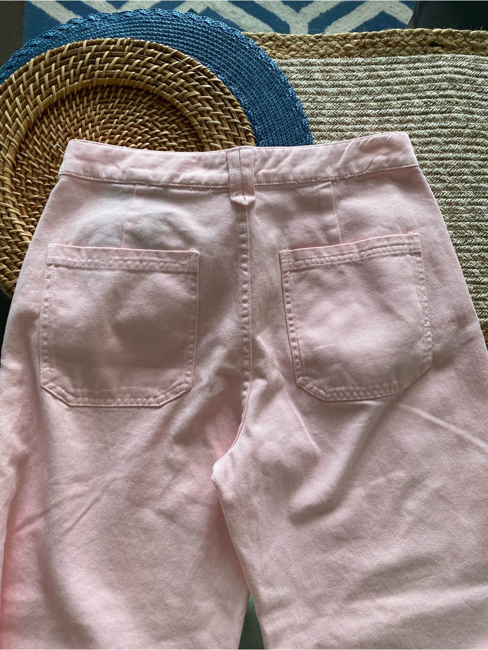 ZARA Light Pink High Rise Wide Leg Denim Jeans! 🌸 - Picture 10 of 17